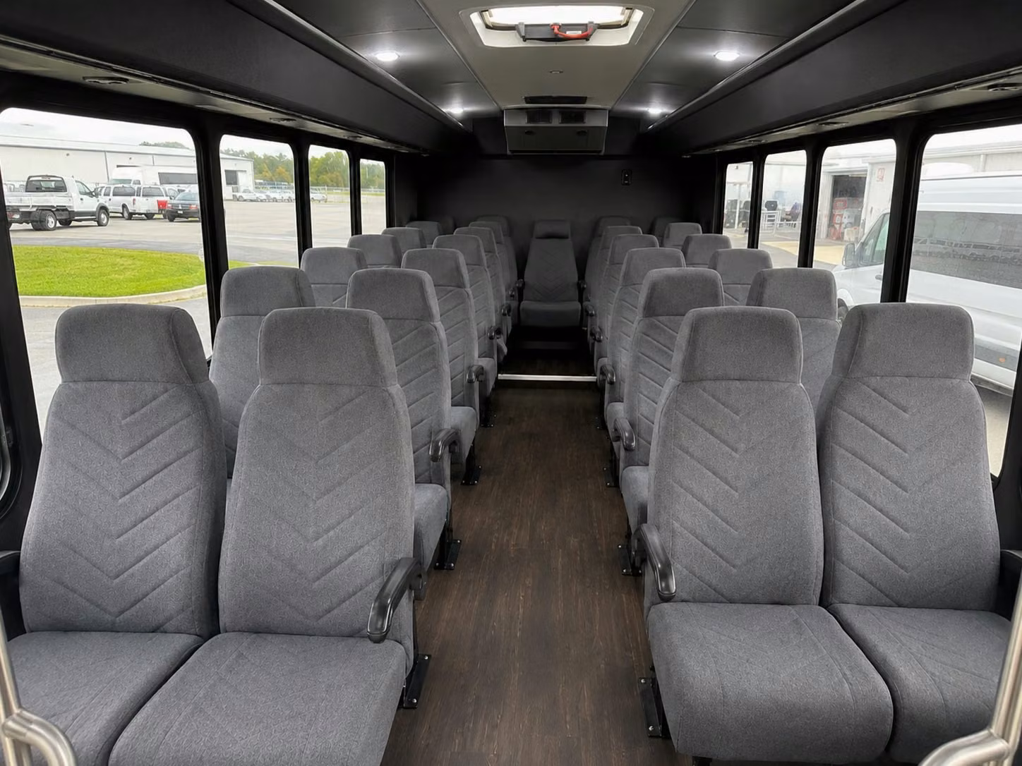 20 passenger minibus inside