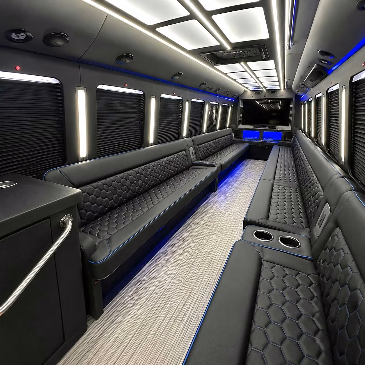 party bus interior